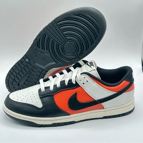 Men’s Nike Dunk Low Retro Phantom/Black-Vintage Coral HQ4988-030 Size 11 New - Picture 7 of 12